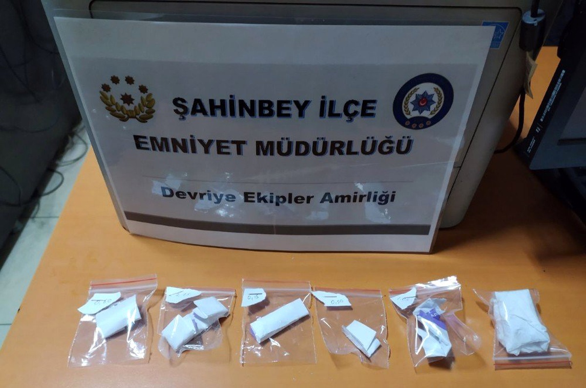 Gaziantep\'te asayiş uygulamasında 43 kilo uyuşturucu yakalandı