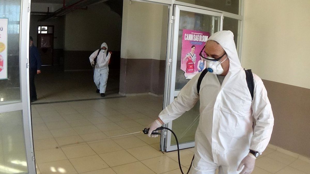 İnegöl\'de korona virüsü tedbirleri devam ediyor