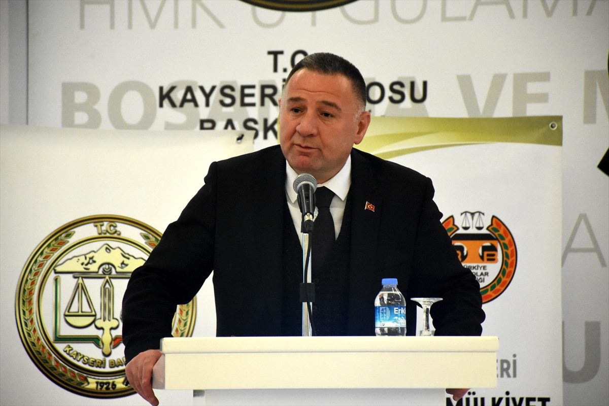 Kayseri Barosu eğitim semineri düzenledi