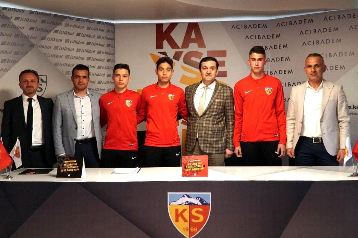 Kayserispor 3 futbolcu ile sözleşme yaptı