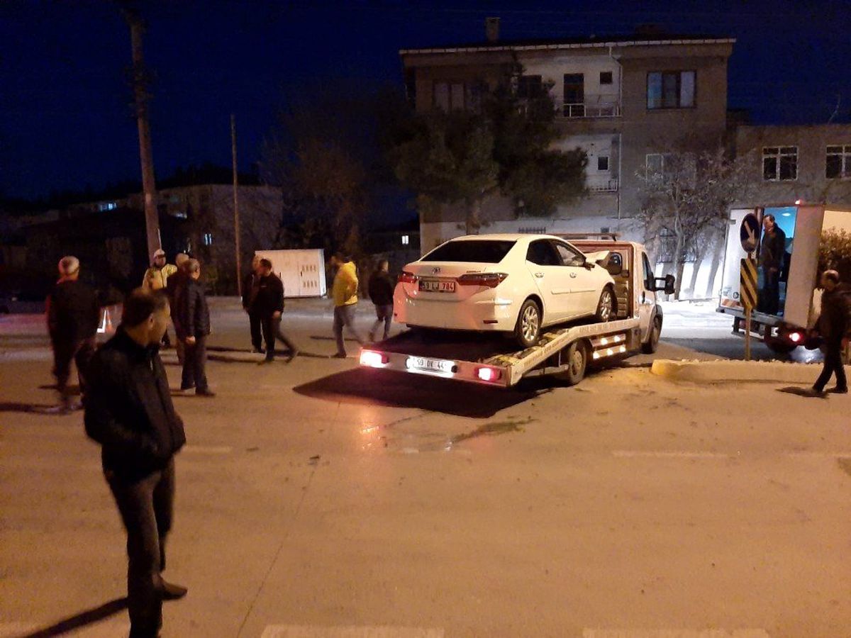 Malkara\'da trafik kazası: 1 yaralı