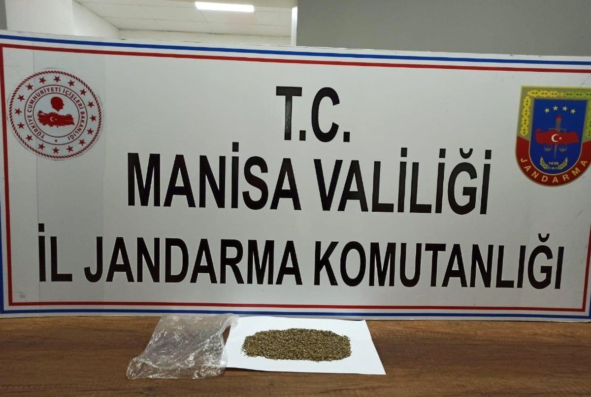 Manisa\'da jandarmadan uyuşturucu operasyonu