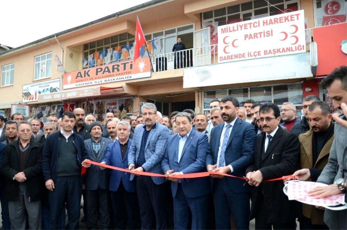Milletvekili Fendoğlu, Darende\'de ilçe binasının açılışına katıldı