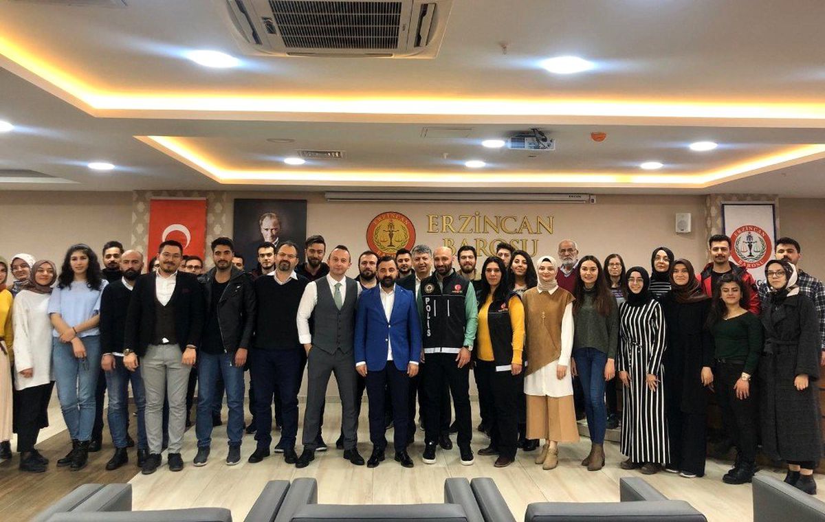 Stajyer avukatlara yönelik uyuşturucu ile mücadele de farkındalık eğitimi gerçekleştirildi