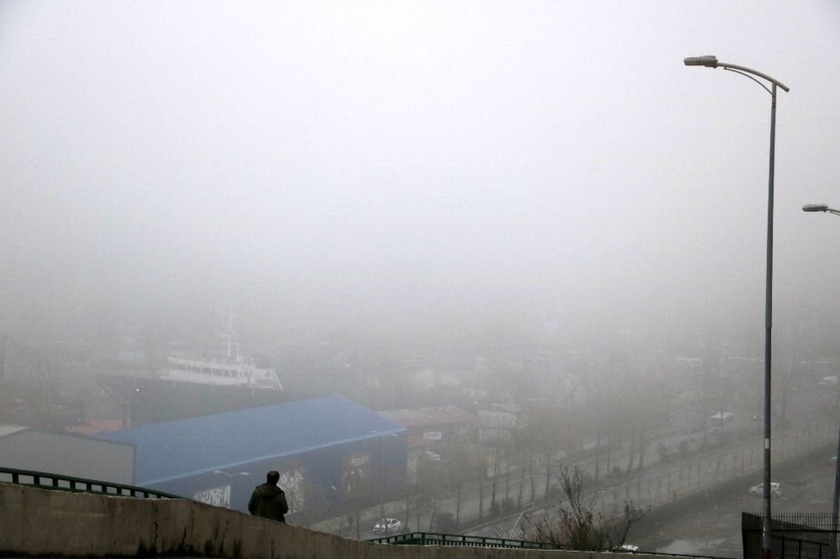 Zonguldak\'ta sis etkili oldu, görüş mesafesi 30 metreye düştü