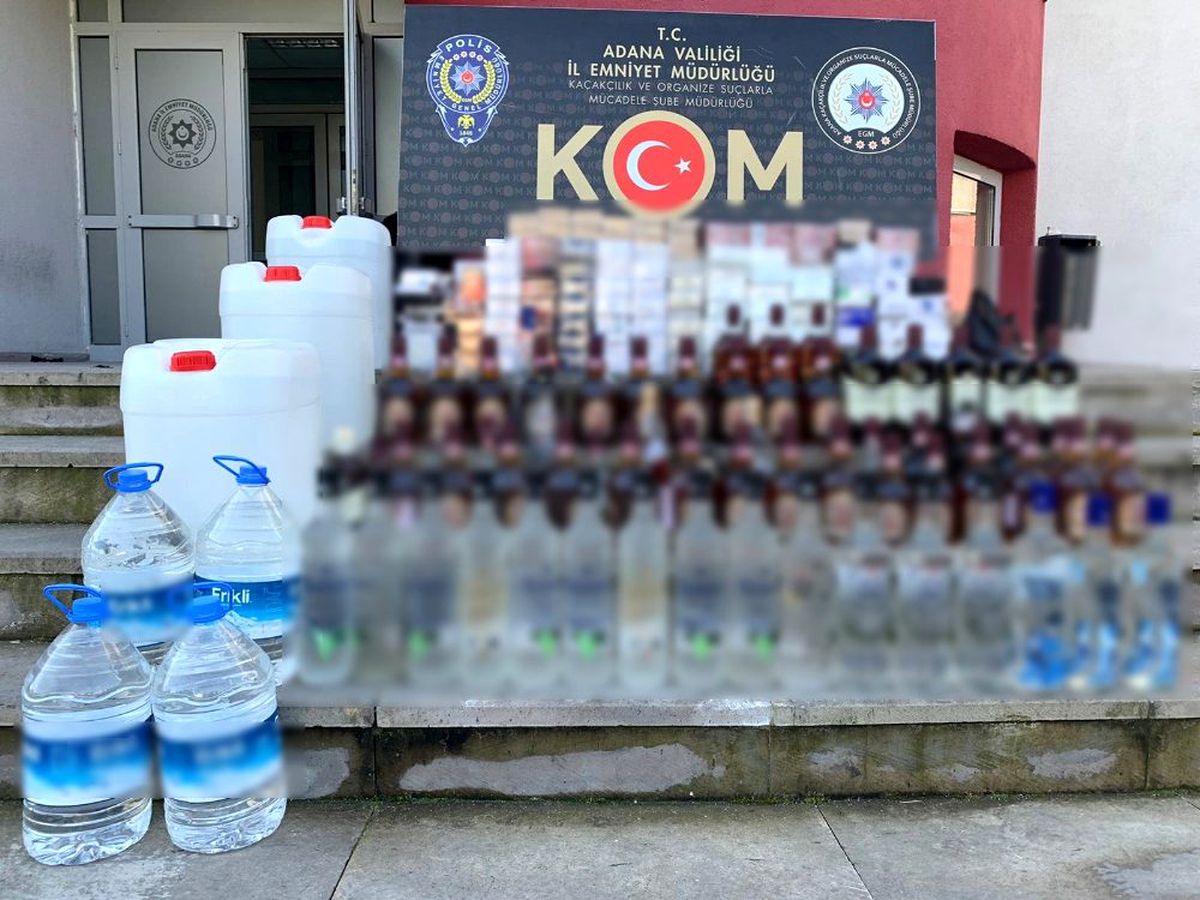 Adana\'da dev kaçakçılık operasyonu