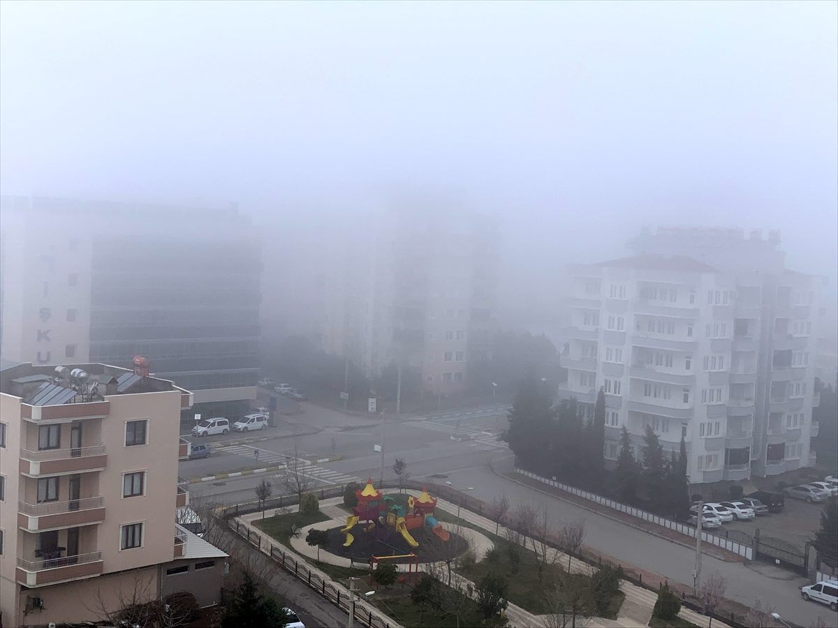 Adıyaman\'da sis etkili oluyor