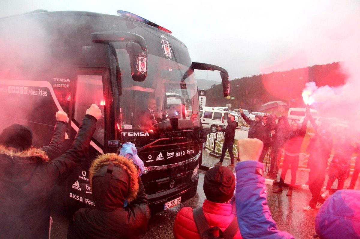 Beşiktaş kafilesi yola çıktı