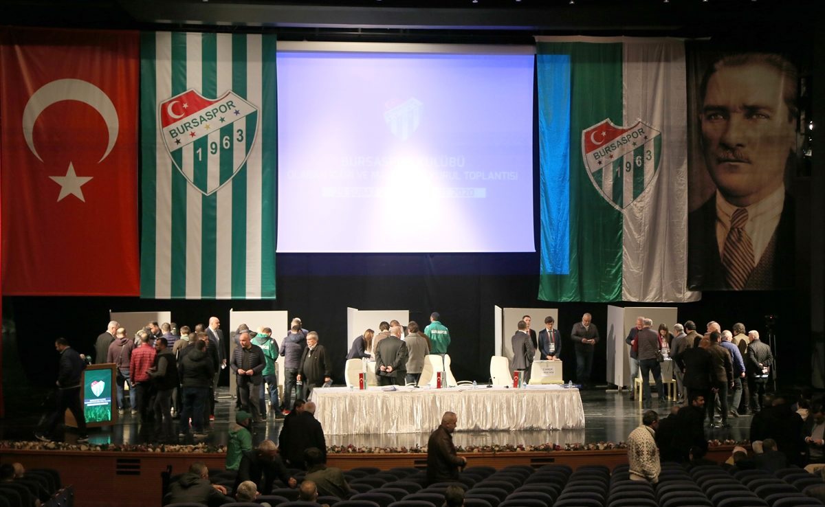 Bursaspor\'da Olağan İdari ve Mali Genel Kurul Toplantısı yapıldı