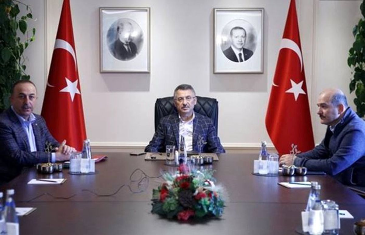 Çankaya Köşkü\'nde koronavirüs toplantısı