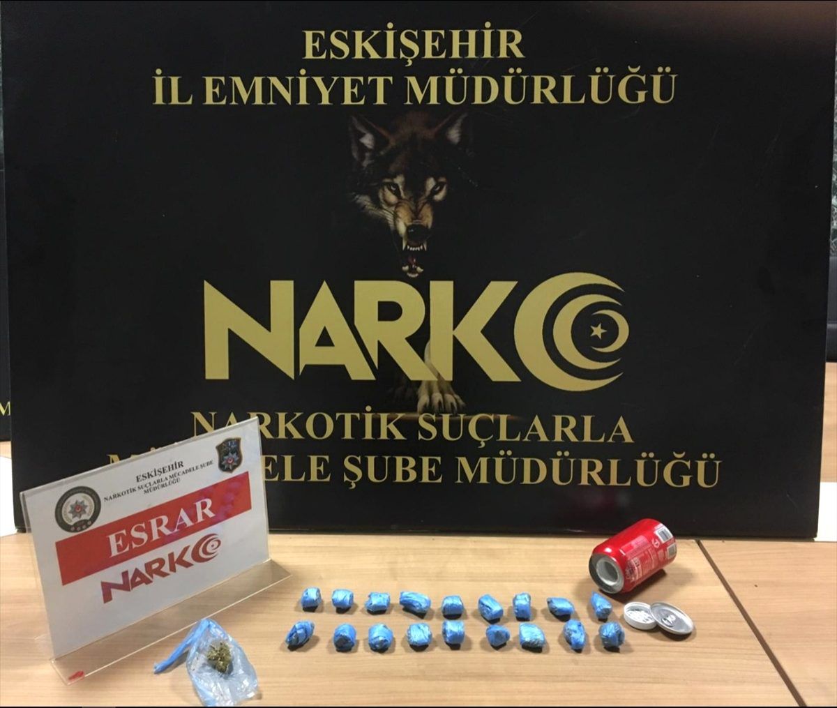 Eskişehir\'de uyuşturucu operasyonunda 3 şüpheli yakalandı