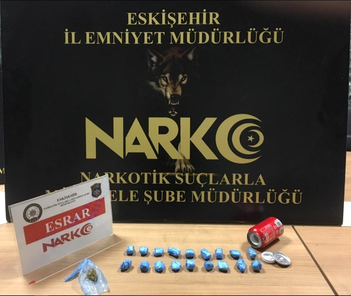 Eskişehir Emniyetinden uyuşturucu operasyonu