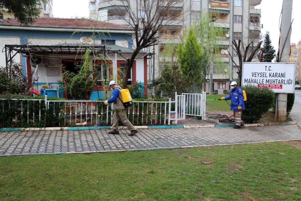 Haliliye\'de korona virüs seferberliği