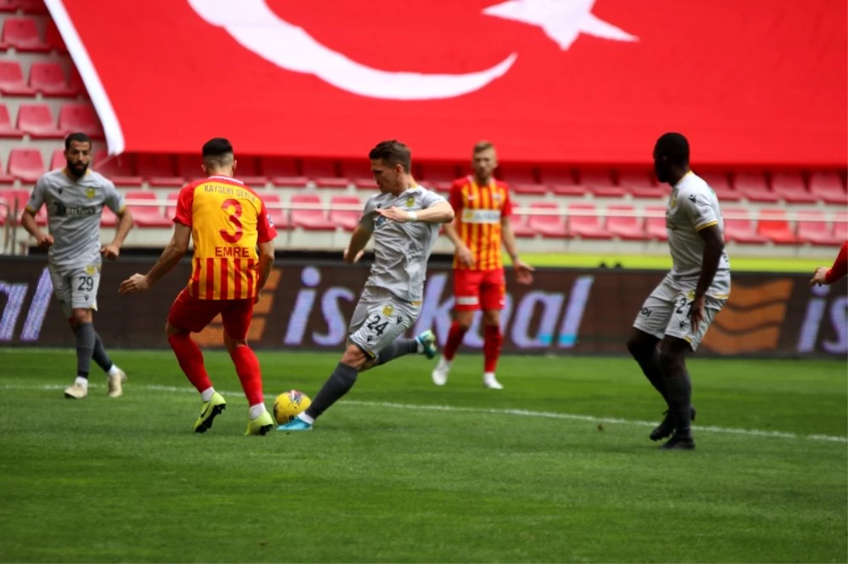 Kayserispor, Yeni Malatyaspor\'u 2-1 mağlup etti