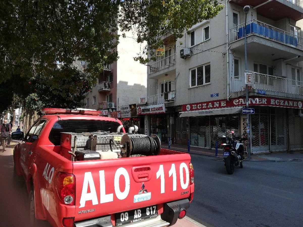 Kebapçıdaki yangın ucuz atlatıldı