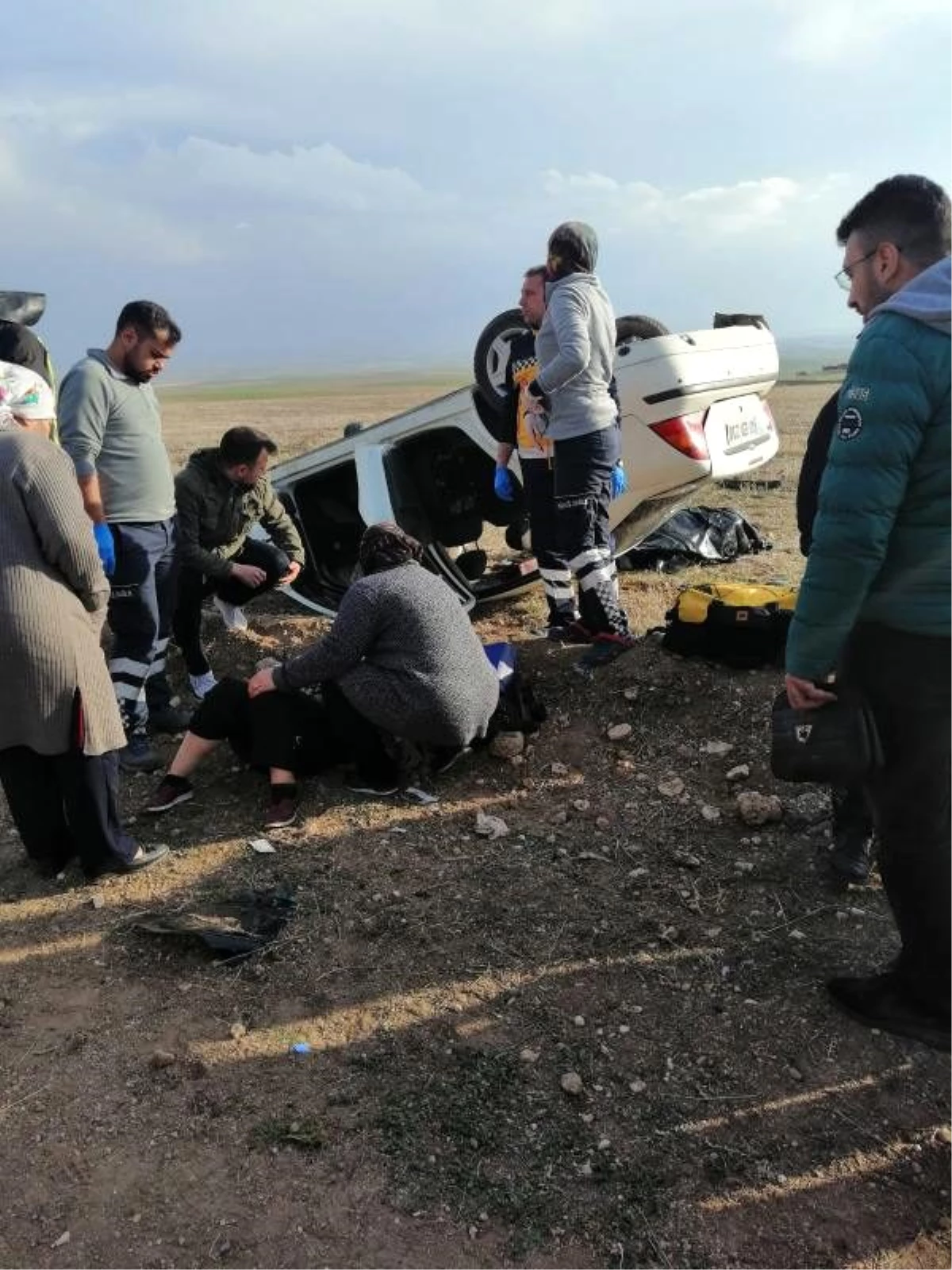 Kırşehir\'de kaza: 1 ölü, 4 yaralı