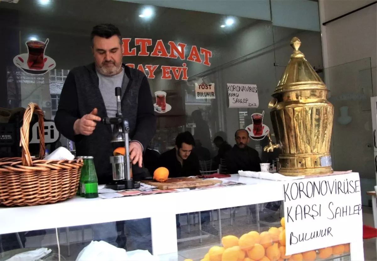 Korona virüsüne karşı \'salep\'