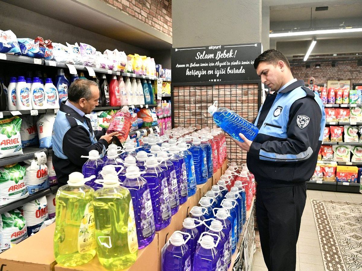 Mamak zabıtasından korona denetimi