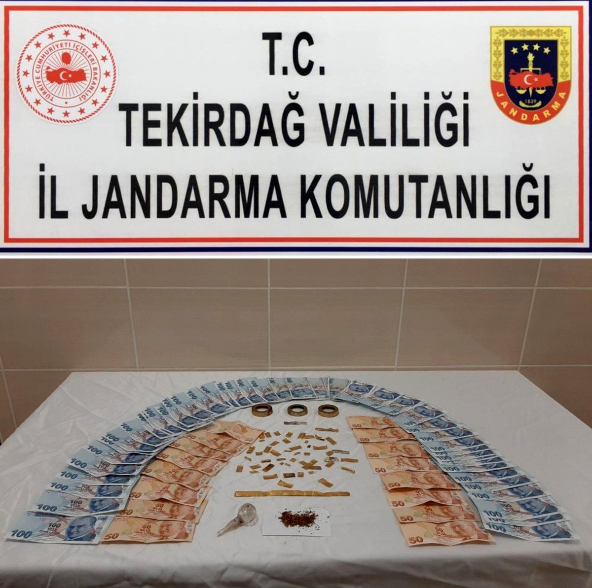 Sahte para ve altınlarla yakalandılar