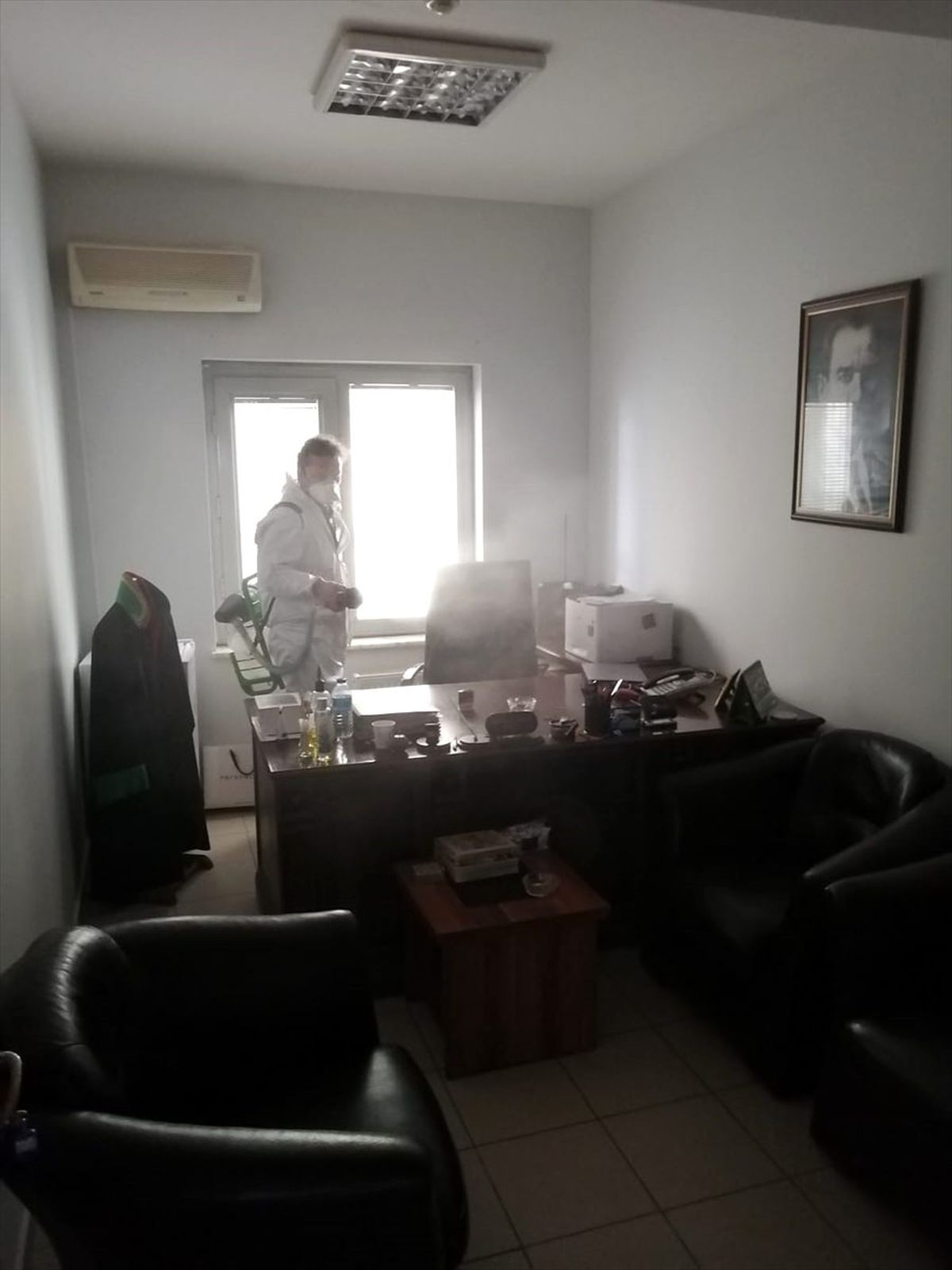 Sakarya Adliyesi dezenfekte edildi