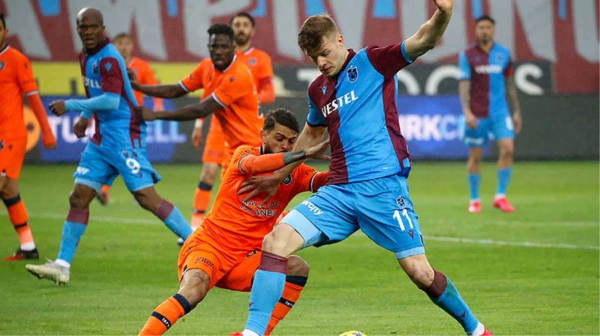 Son Dakika: Trabzonspor ile Medipol Başakşehir 1-1 berabere kaldı