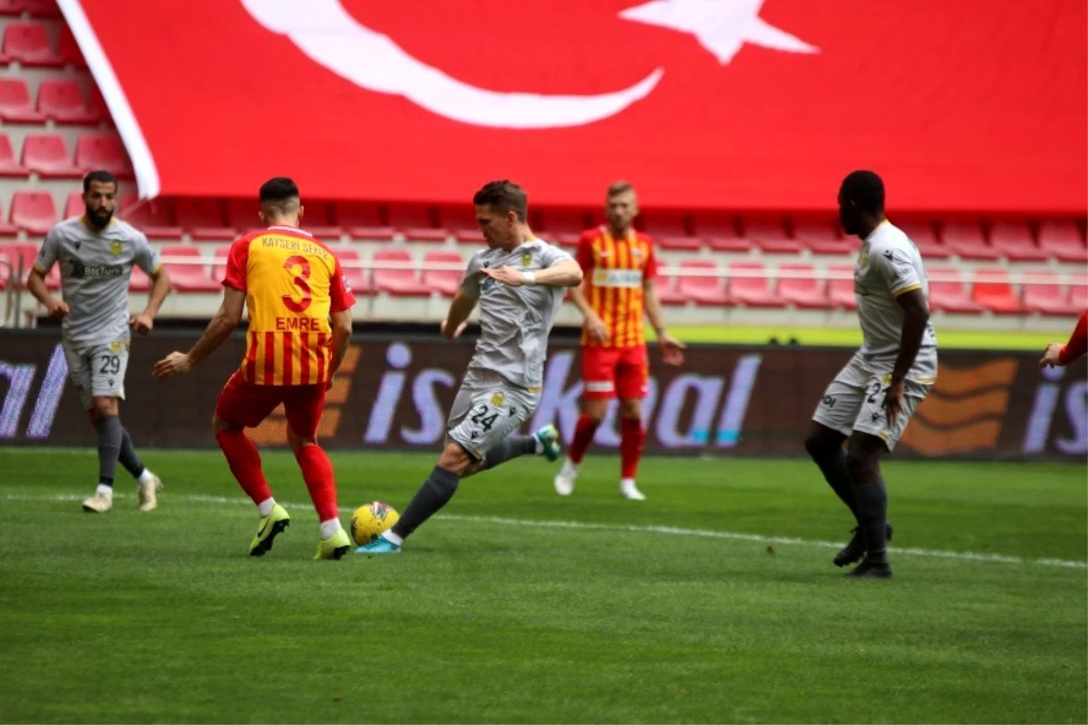 Süper Lig: Hes Kablo Kayserispor: 2 - Yeni Malatyaspor: 1 (Maç sonucu)
