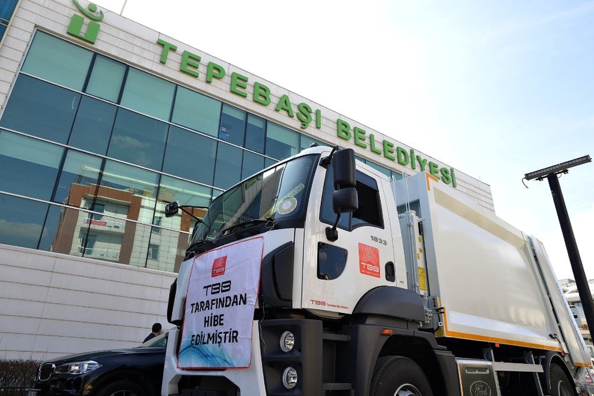 Temizlik araçları filosuna bir kamyon daha eklendi