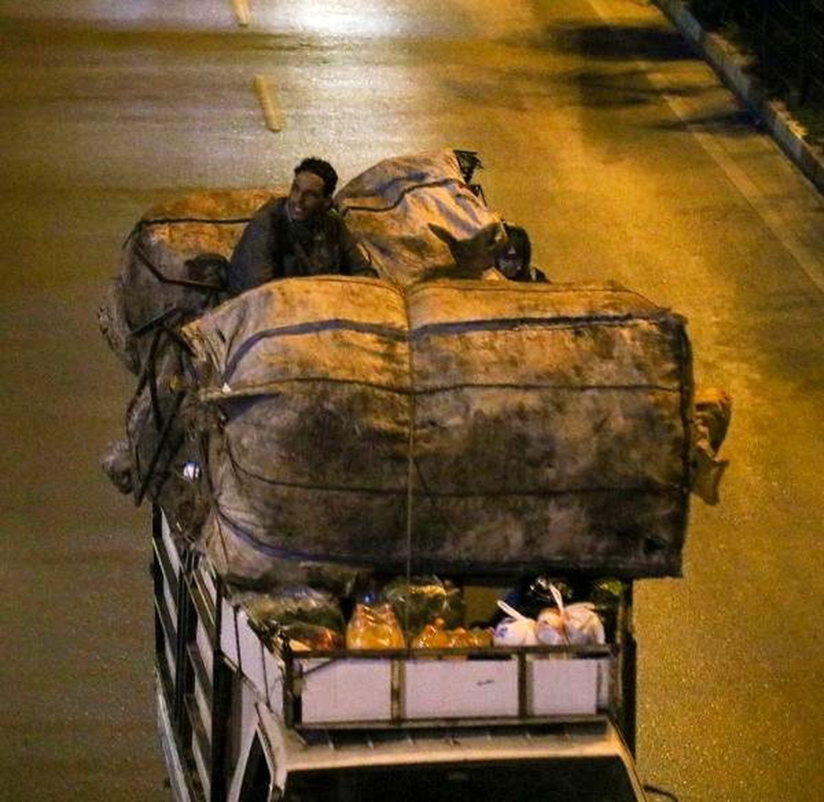 Trafikte tehlikeli yolculuk
