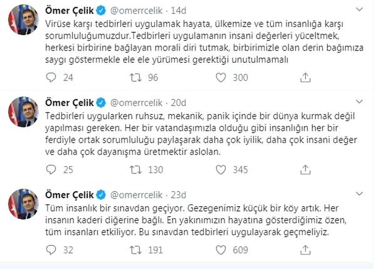 AK Partili Çelik: Virüse karşı tedbirleri uygulamak sorumluluğumuzdur