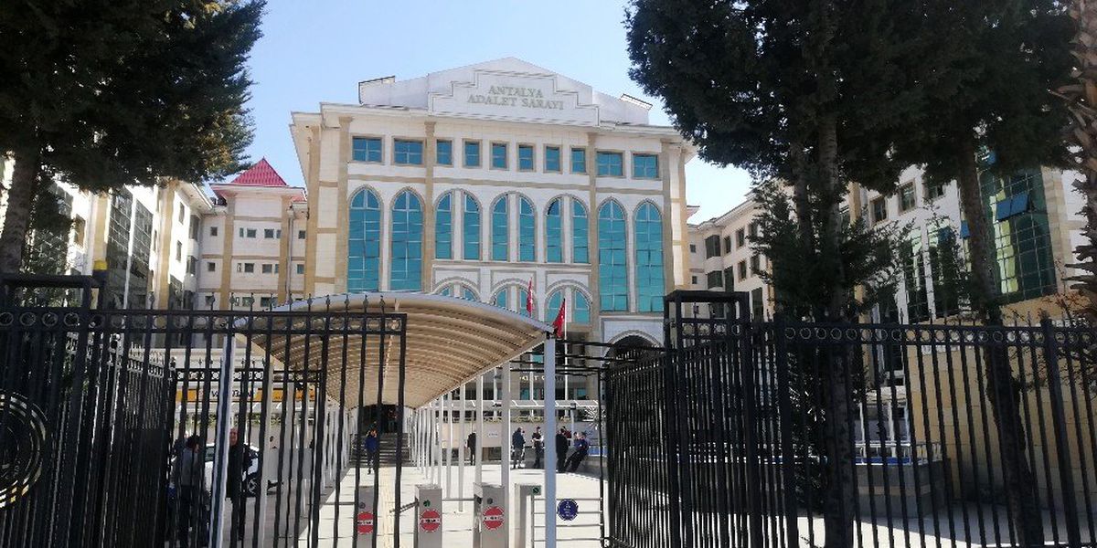 Antalya Adliyesinde \'korona virüsü\' önlemi