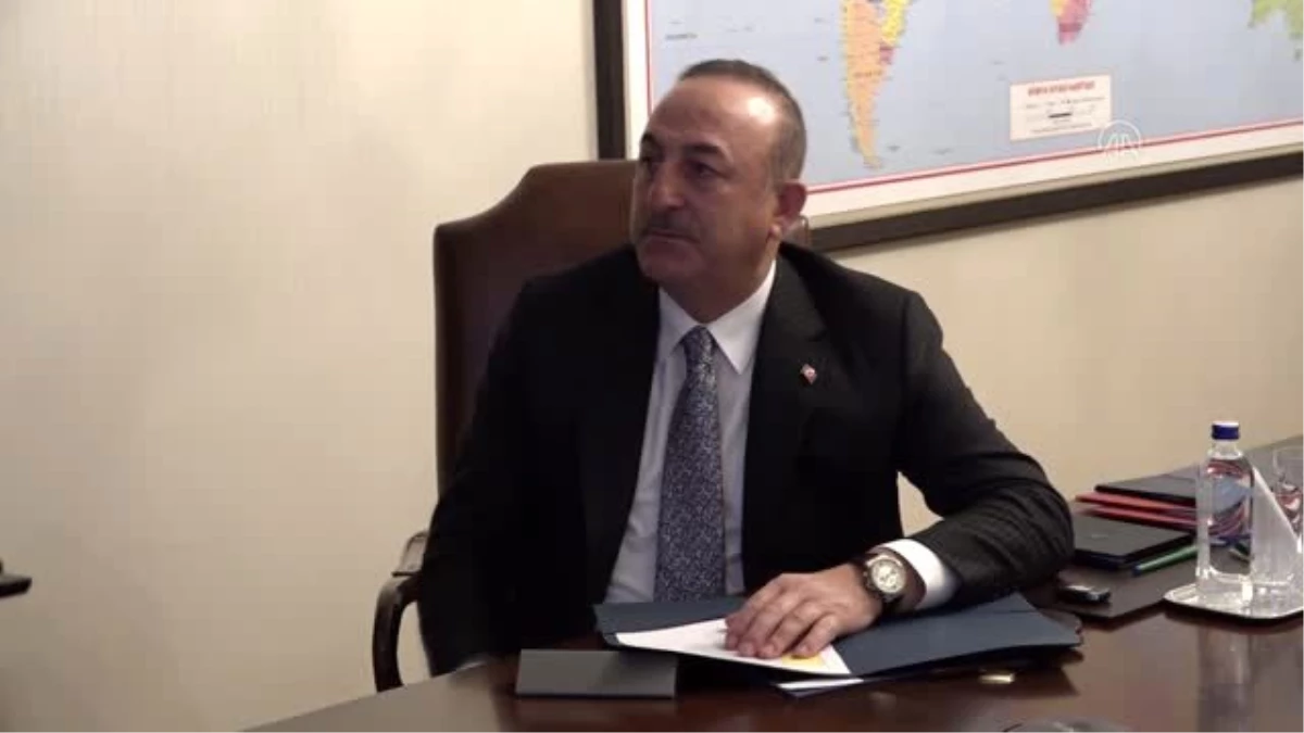Dışişleri Bakanı Çavuşoğlu\'ndan büyükelçilerle Kovid-19 video konferansı
