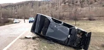 Gümüşhane'de pikniğe giden otomobil kontrolden çıktı: 9 yaralı