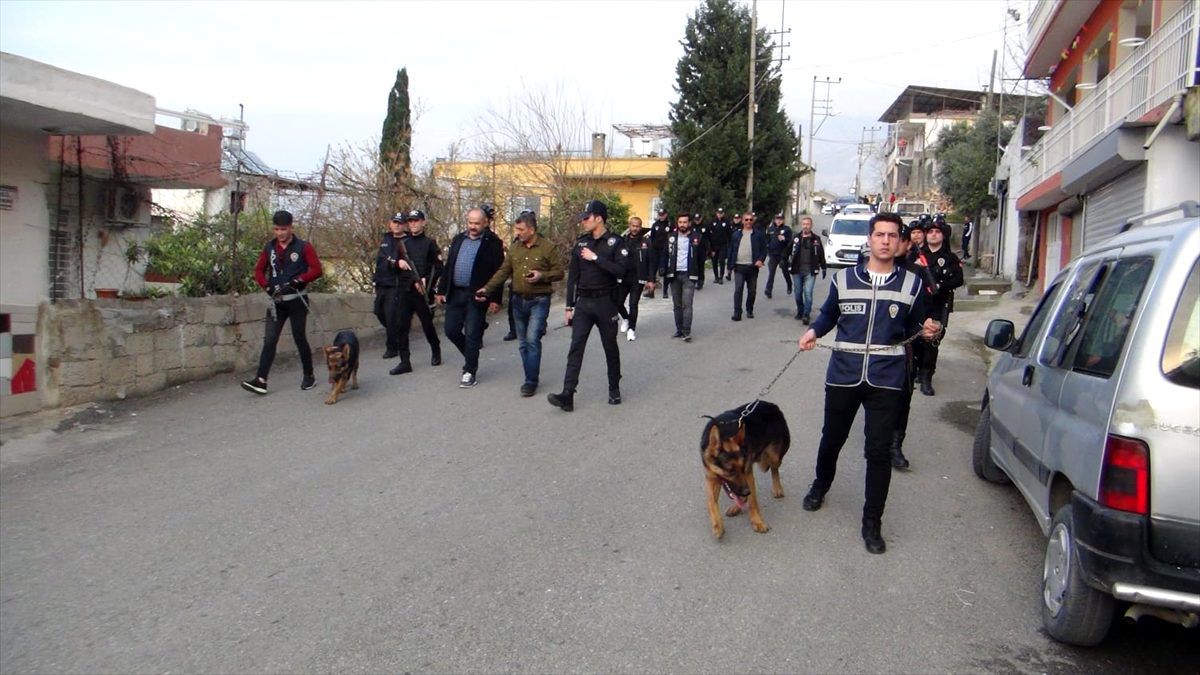İskenderun polisinden uyuşturucu denetimleri