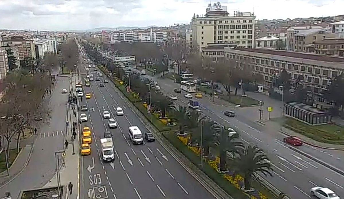 İstanbul\'da trafiğe Korona virüs etkisi