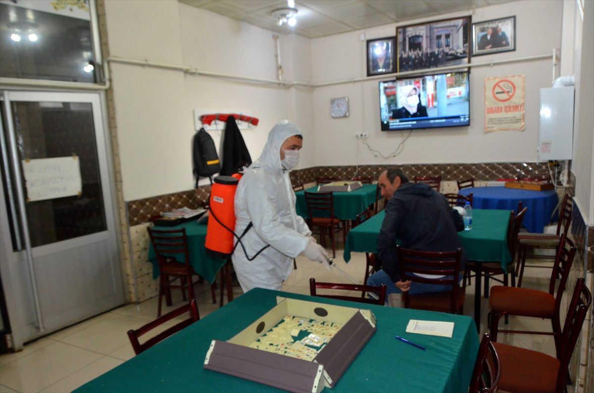 Kızılcahamam\'da koronavirüs önlemleri