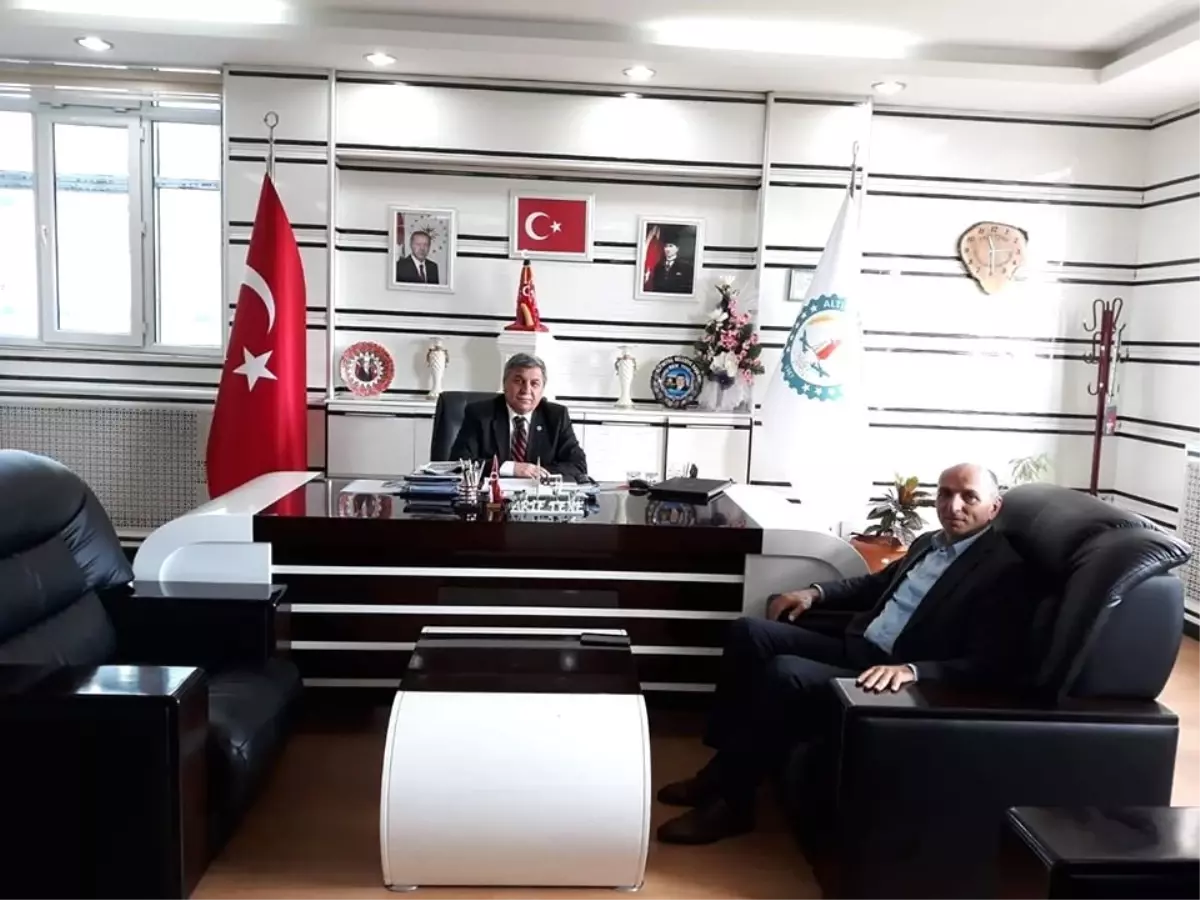 Müdür Hasan Keskin\'den Altıntaş ziyareti