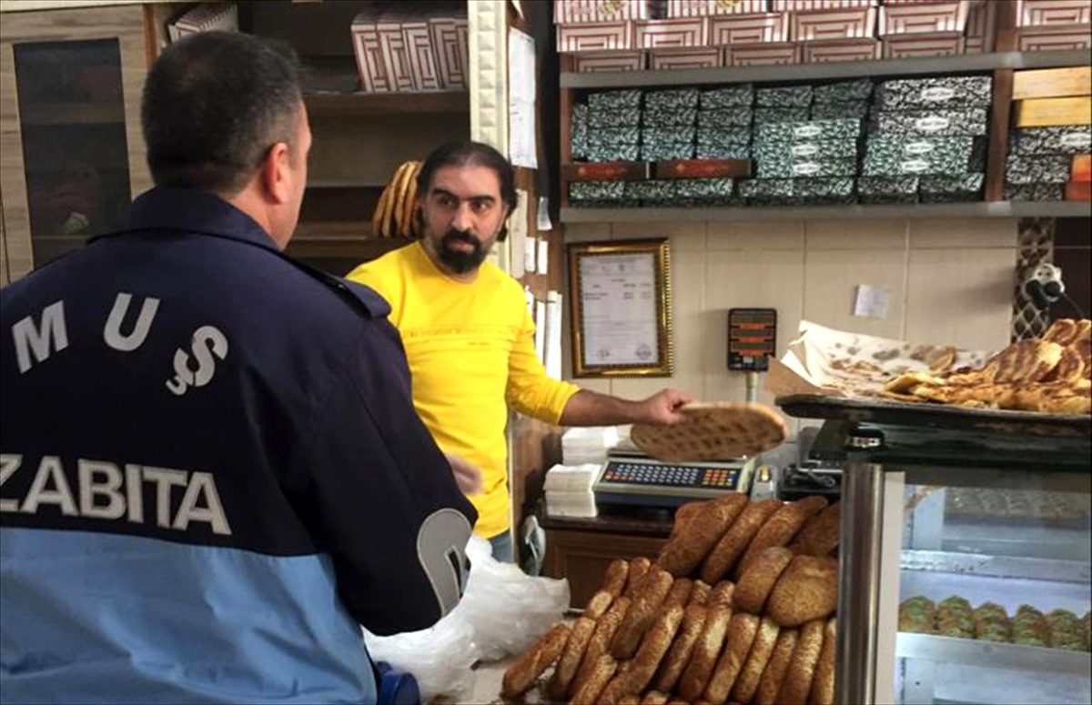 Muş\'ta fırınlar denetlendi