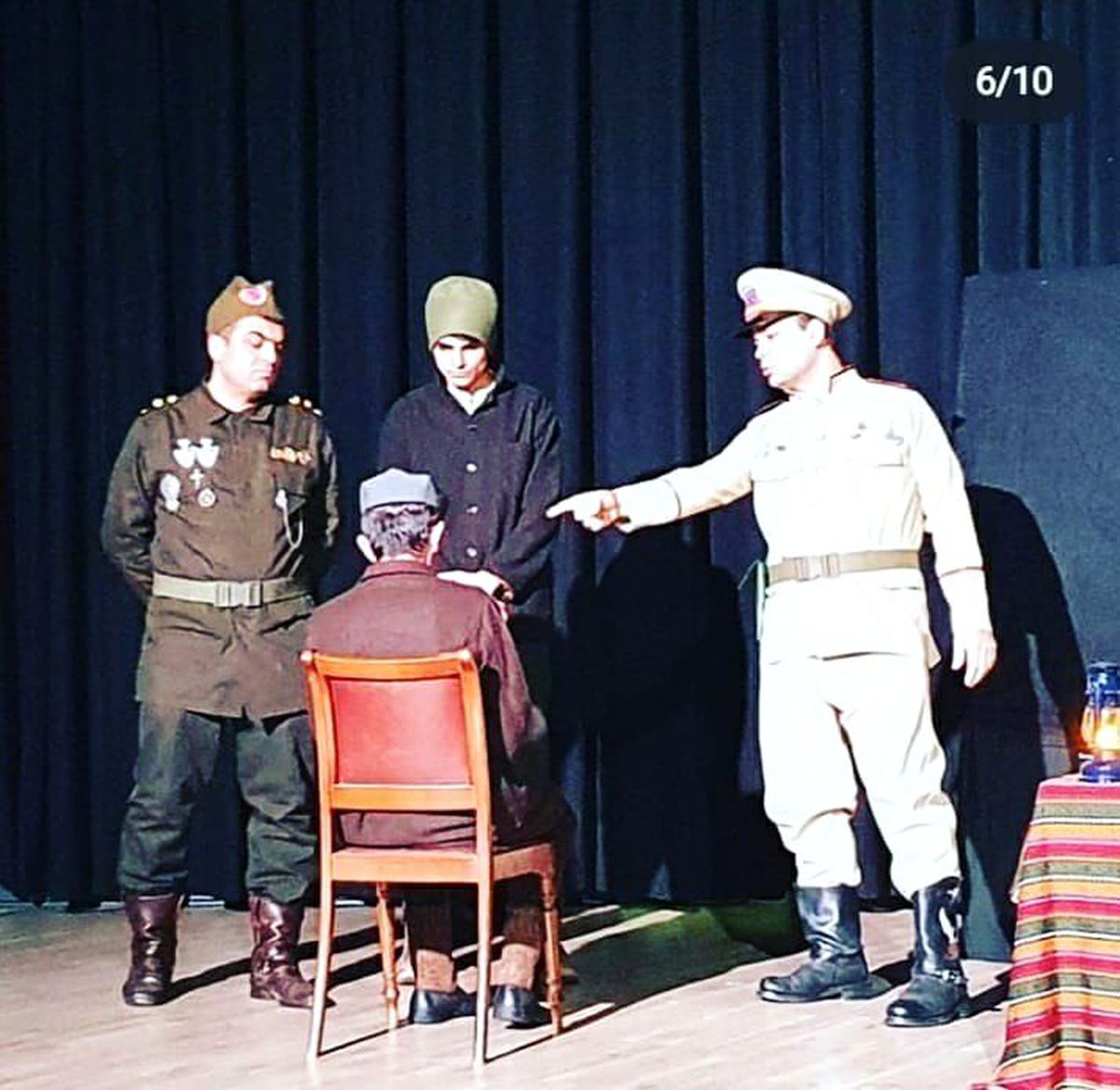 "Oltu Şûra Devleti" tiyatrosu yeniden sahnelendi