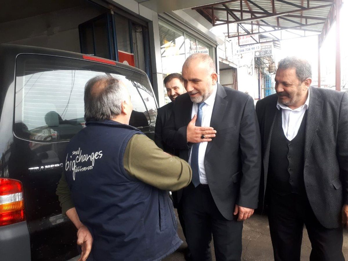 Sandıkçı: "Esnafımızın yanındayız"