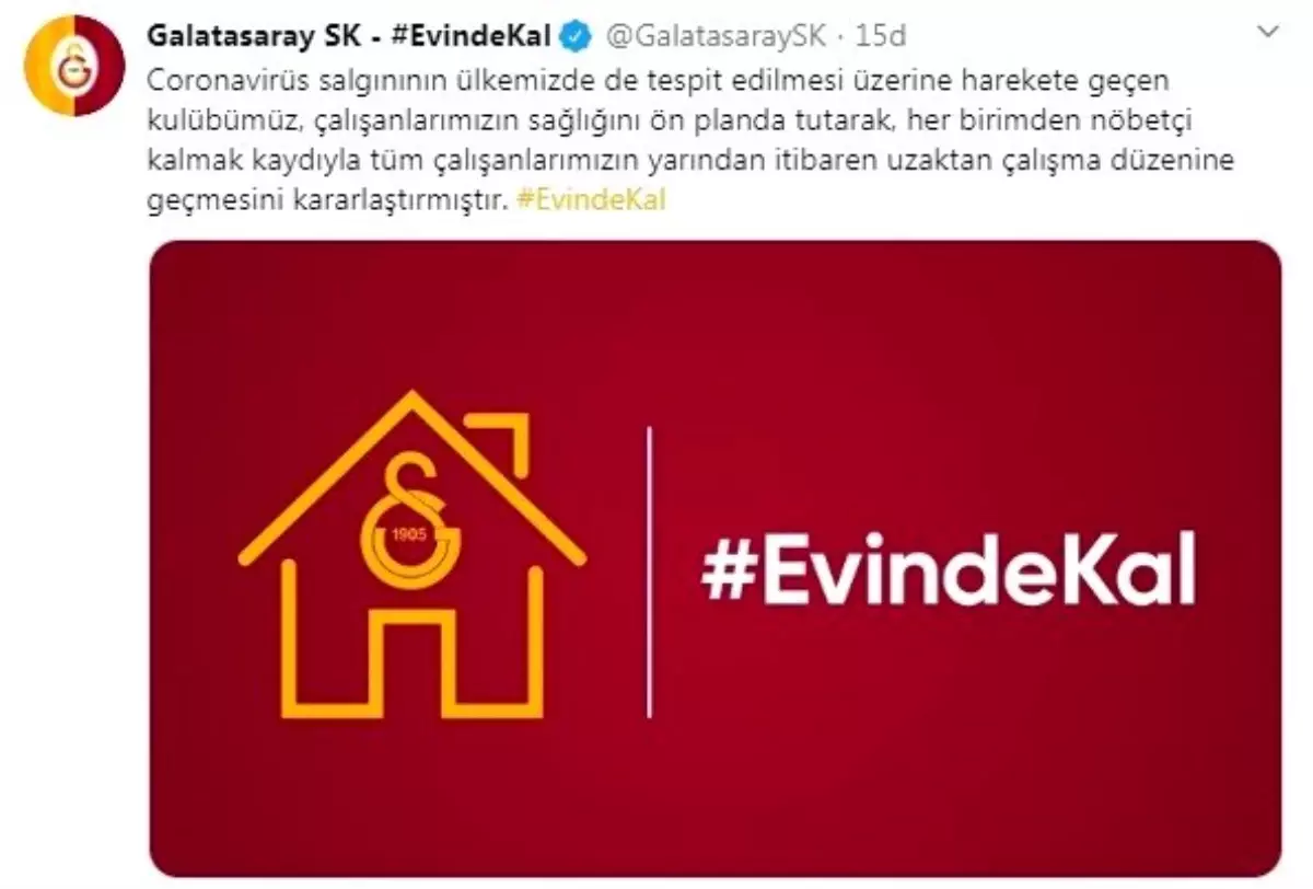 Galatasaray, korona virüs önlemlerini arttırdı