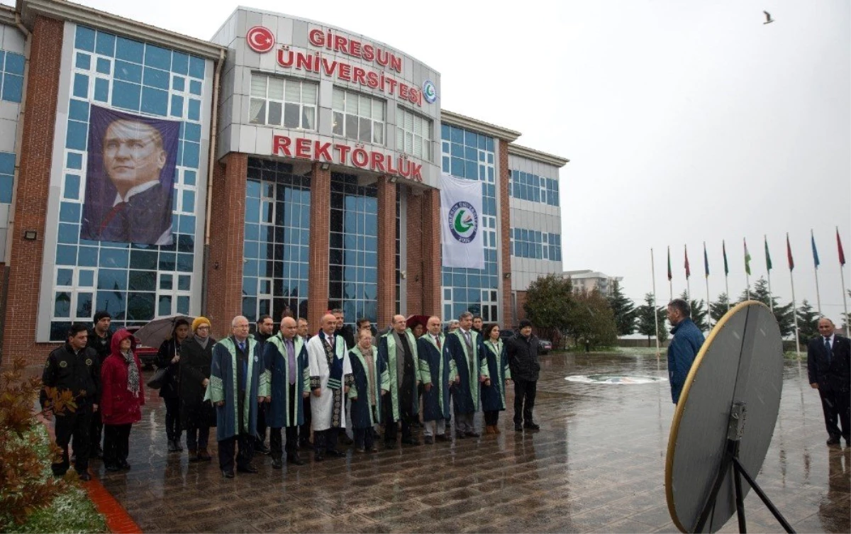 Giresun Üniversitesi\'nin 14. yıldönümü sade bir törenle kutlandı