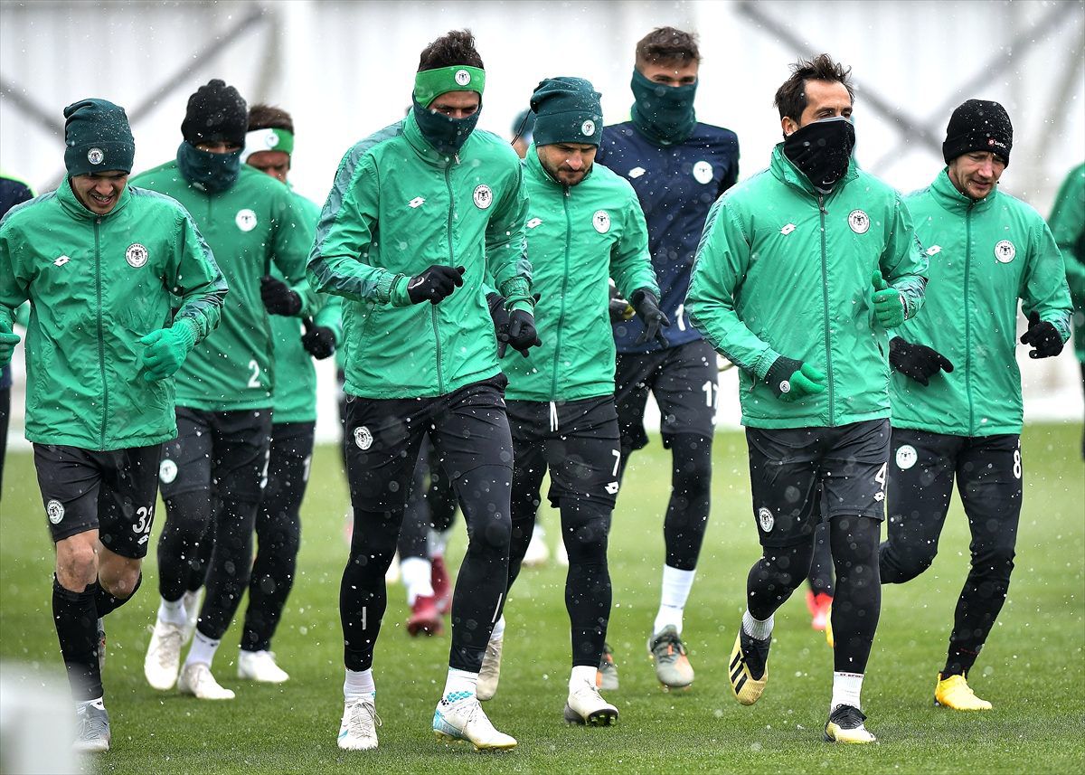 Konyaspor, Gençlerbirliği maçı hazırlıklarına başladı