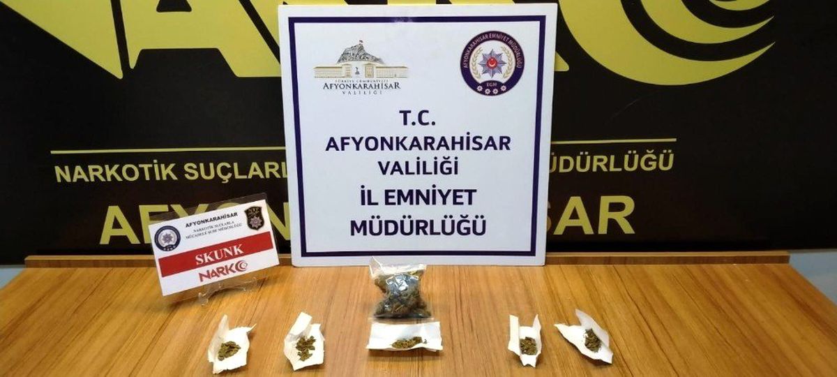 Üzerinde uyuşturucu madde çıkan kişi tutuklandı