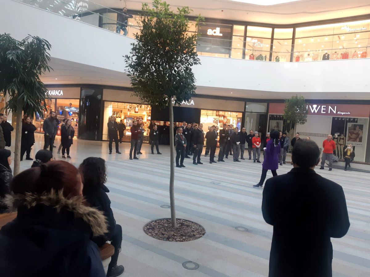 Virüse karşı tedbir eğitimi