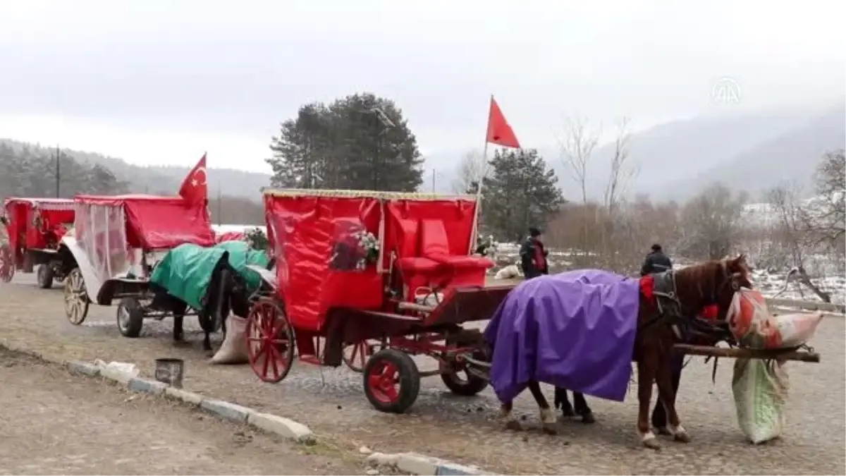 Abant\'ta kar yağışı - BOLU