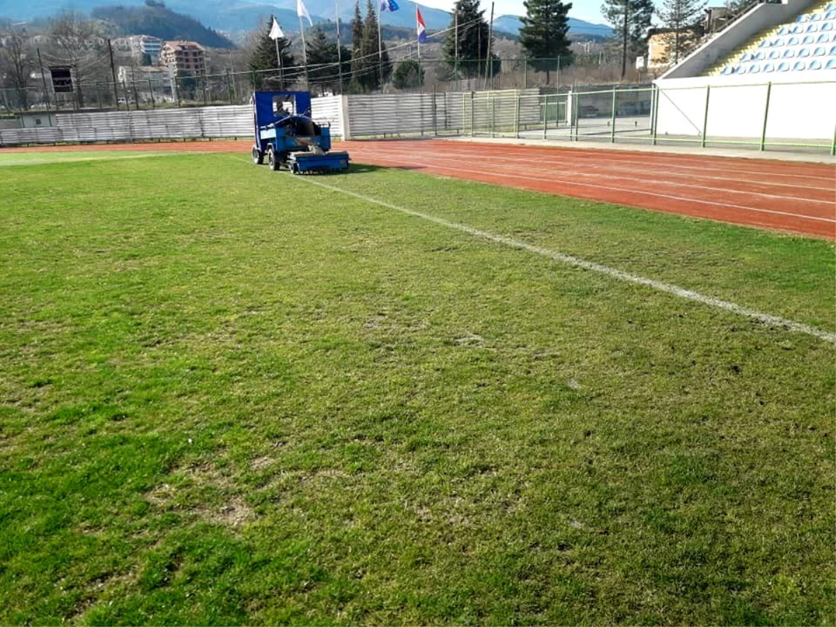 Devrek sahası bakıma alındı