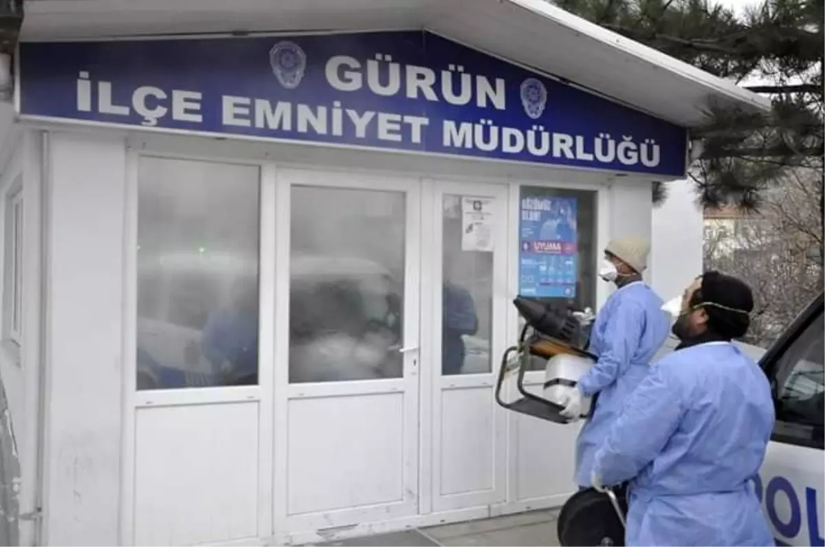 Gürün ilçesinde dezenfekte çalışmaları