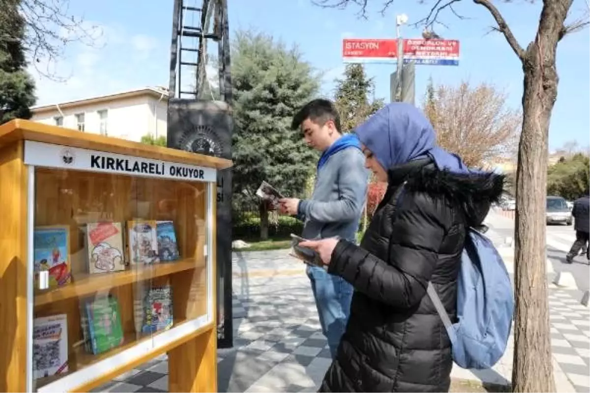 Kırklareli\'de, altın ödüllü \'Panik yapma kitap oku\' etkinliği