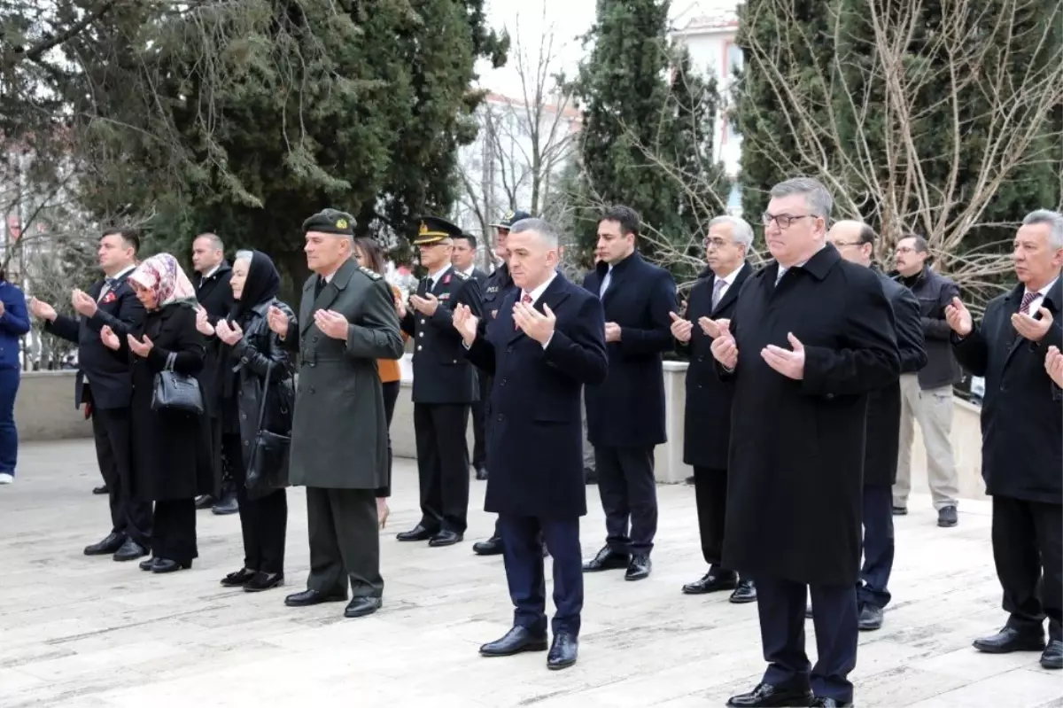 Kırklareli\'de Çanakkale Zaferi\'nin 105. yılında sakin tören