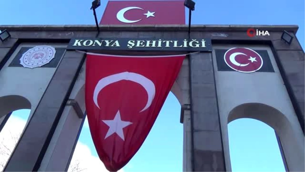 Konya\'da Şehitler Günü ve Çanakkale Zaferi\'nin 105. Yıldönümü töreni yapıldı